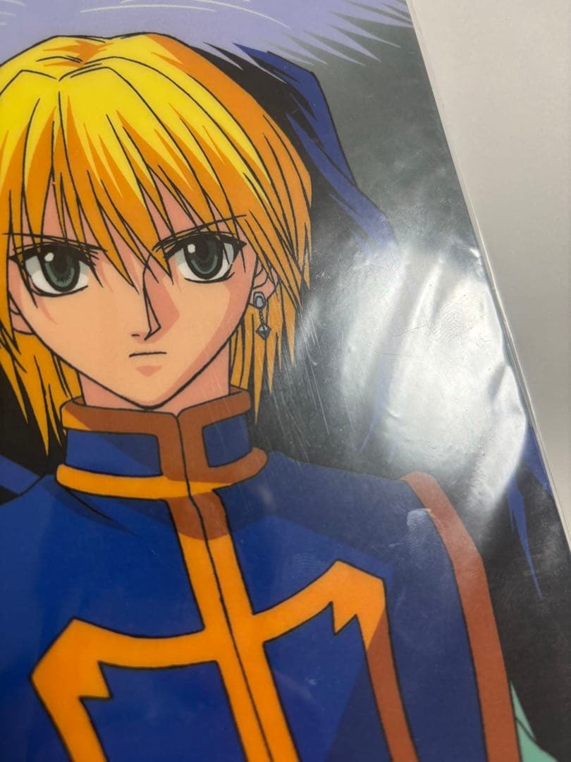 ハンターハンター HUNTER×HUNTER 旧アニメサイン入り下敷き　ゴン