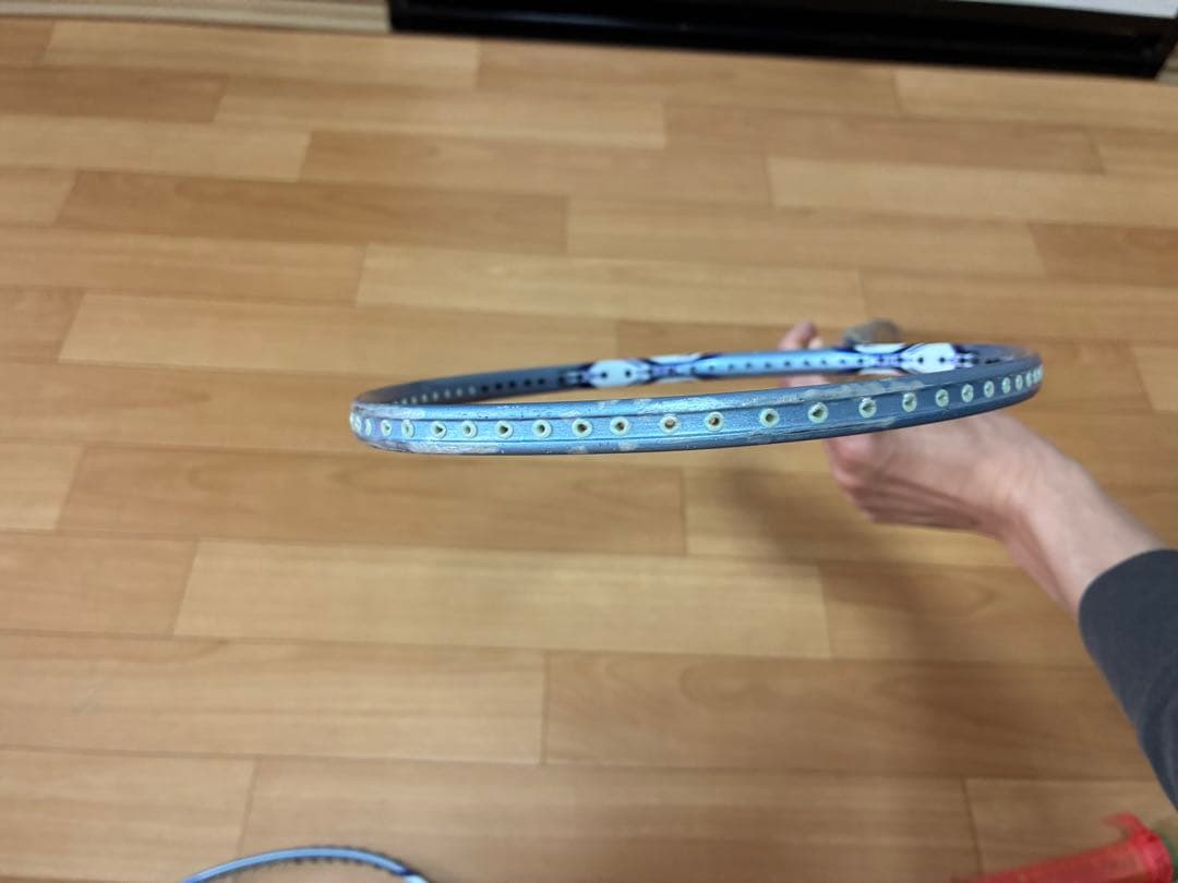バドミントンラケット　NANORAY 250 2本セット