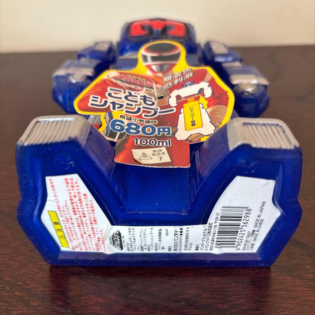 電磁戦隊メガレンジャー　 ギャラクシーメガ シャンプーボトル　ソフビ