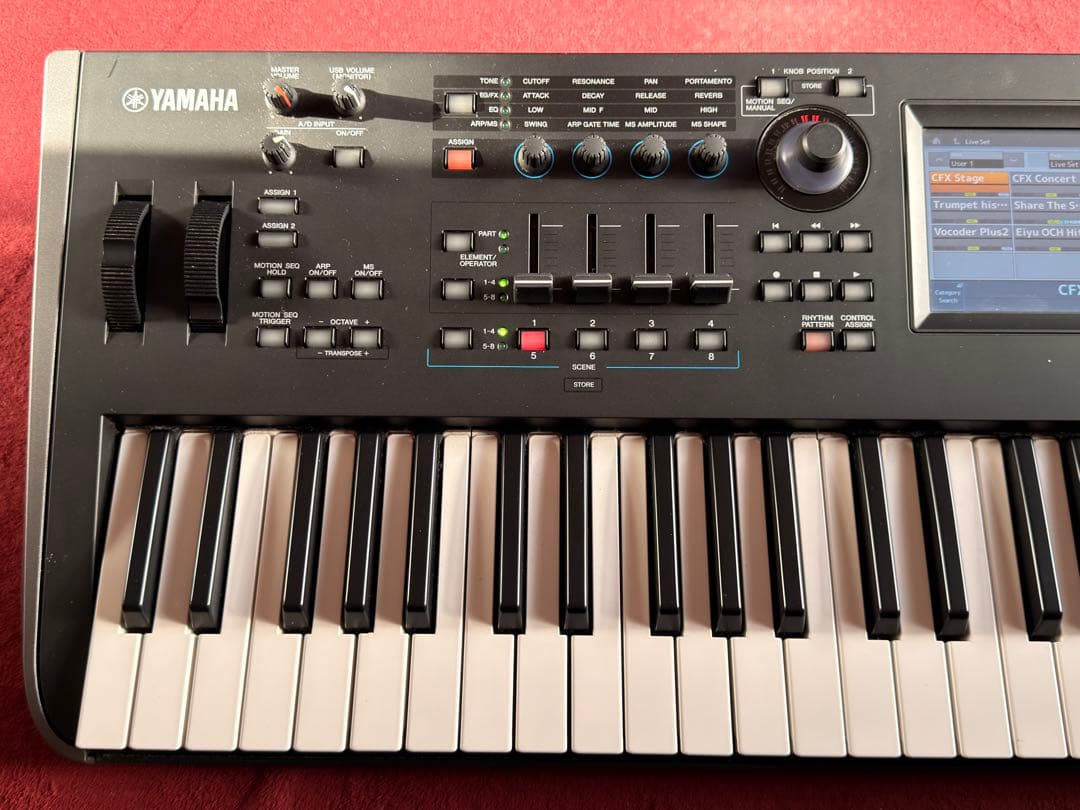Yamaha MODX6 シンセサイザー 61鍵