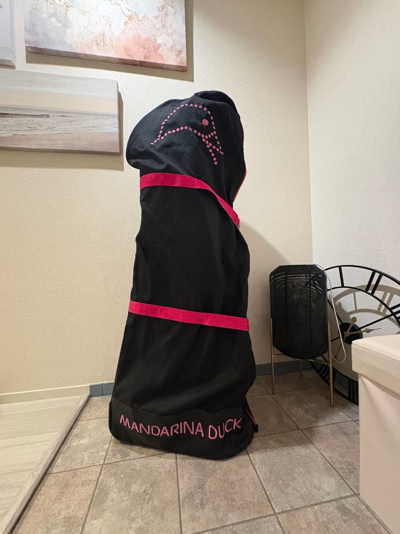 MANDARINA DUCK ゴルフバッグ　トラベルカバー キャスター付