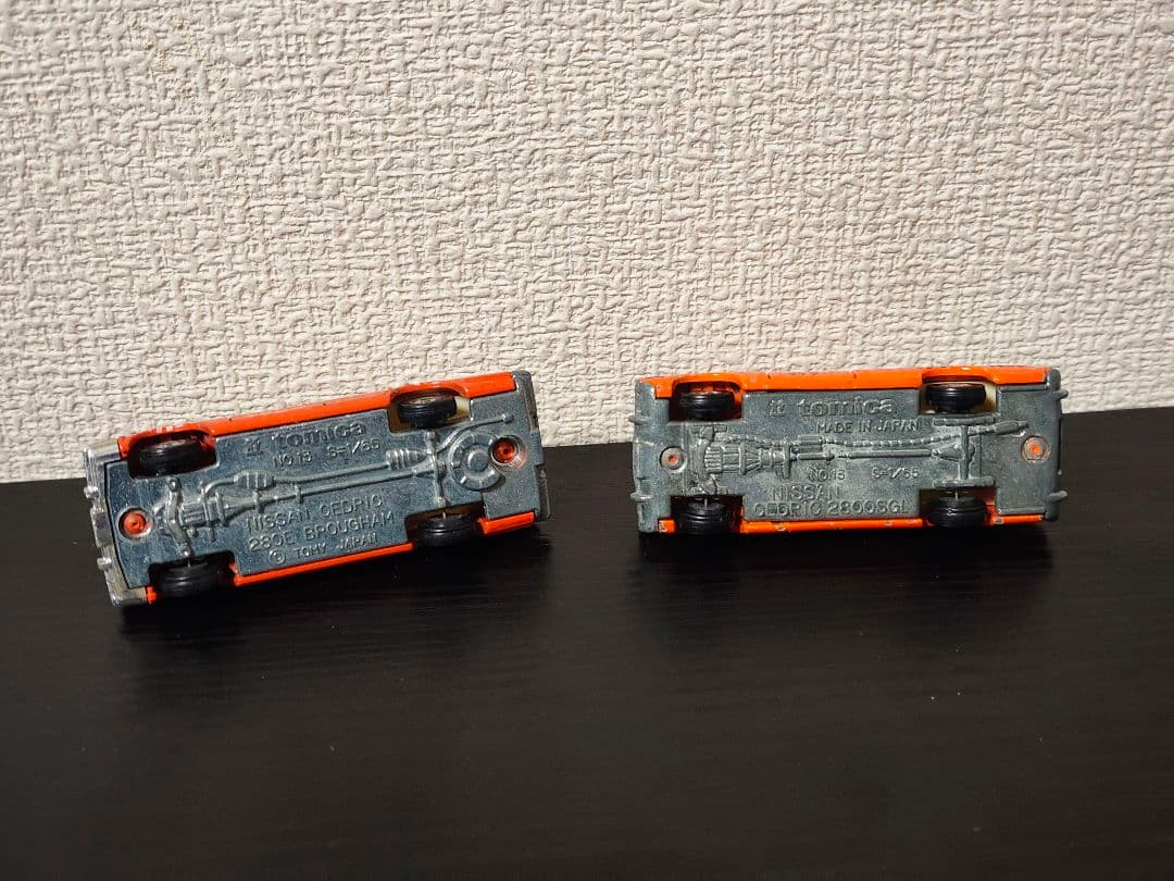 TOMICA　トミカ　セドリック　タクシー　2台セット