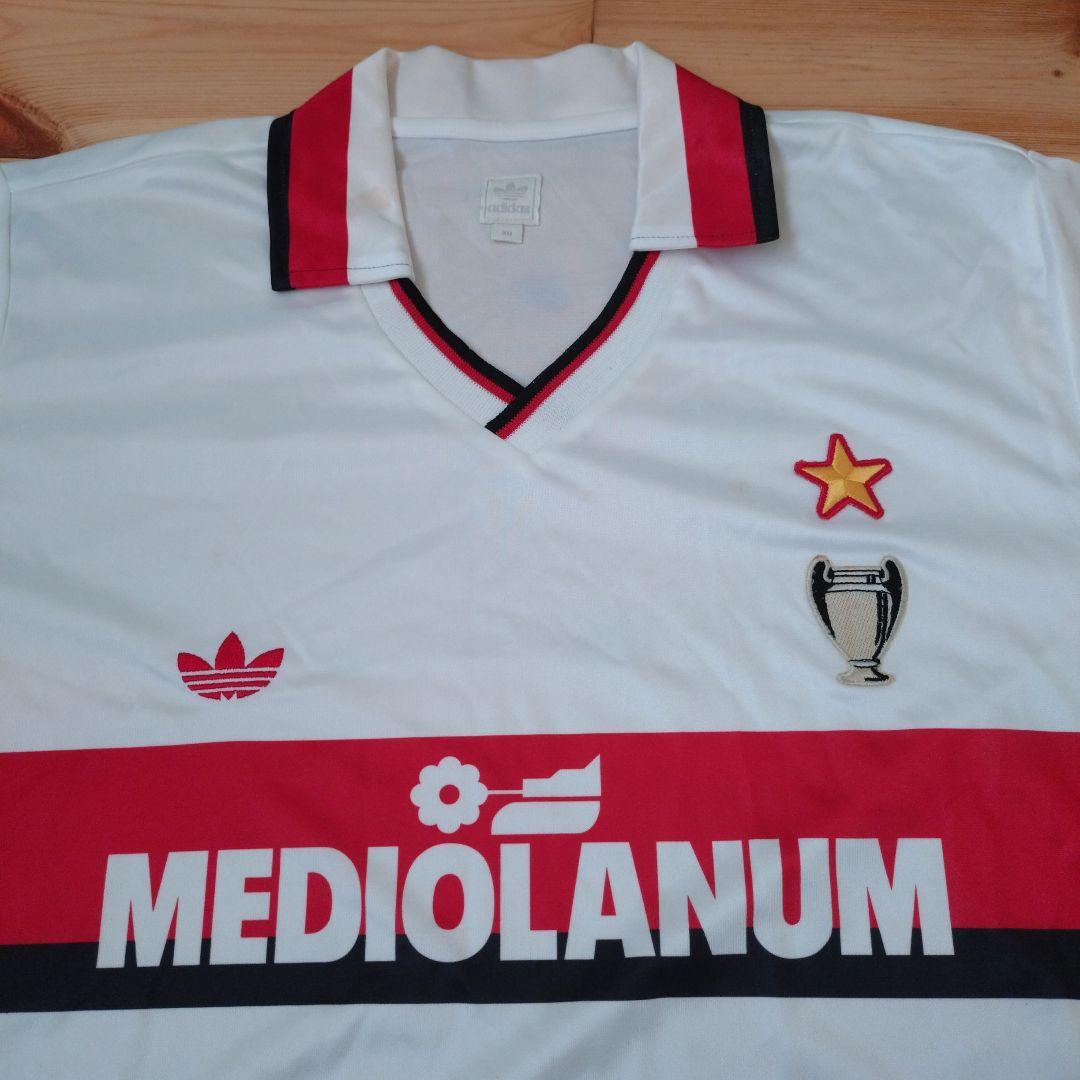 ACミラン アウェー　adidas MEDIOLANUM 長袖シャツ XG
