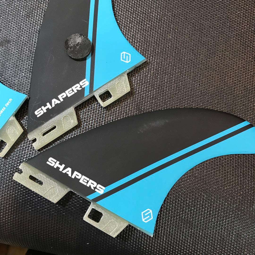 SHAPERS サーフボードフィン プロモデル 3枚セット