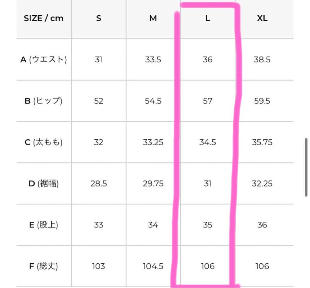XEXYMIX 裏起毛 ロゴ入りバンド レイヤード風ワイドパンツ L
