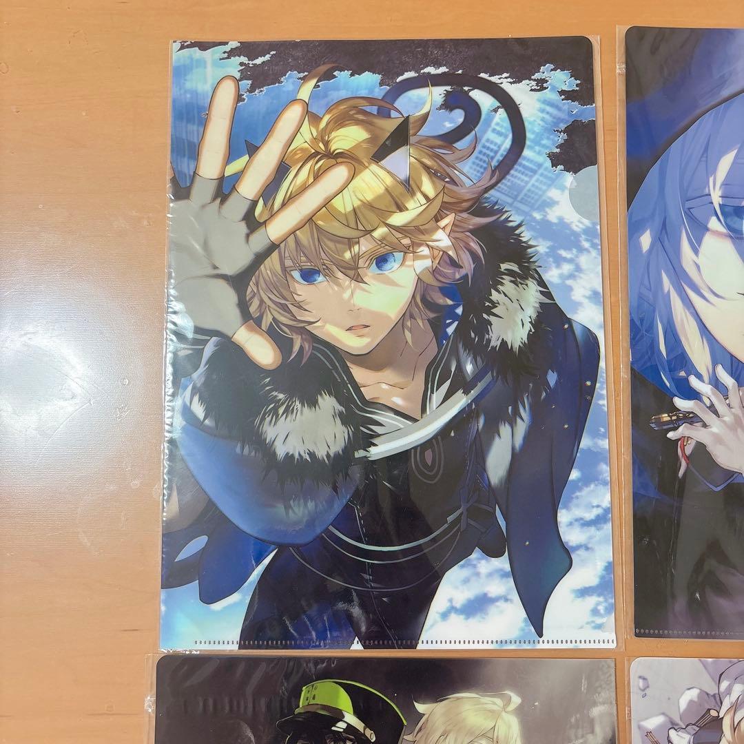 の*読様 終わりのセラフ 10周年記念展 クリアファイル 公式パンフレット