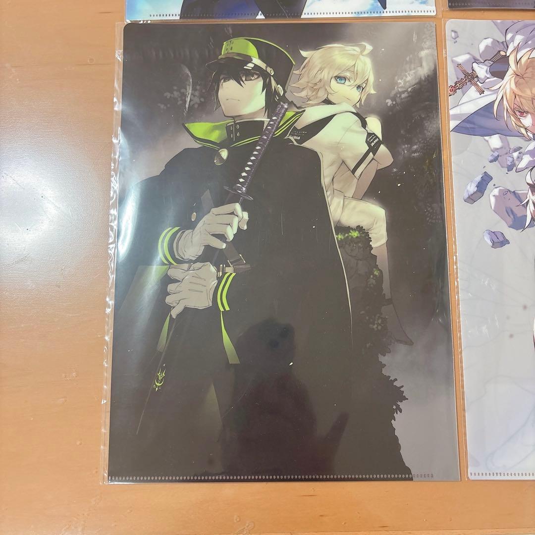 の*読様 終わりのセラフ 10周年記念展 クリアファイル 公式パンフレット