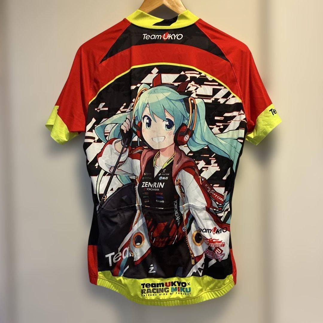 Team UKYO初音ミク サイクルジャージ2XLレーシングミク2020管理c5