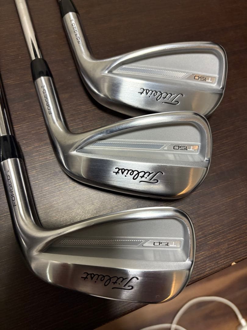 超美品　早い物勝ち　2023 Title: T150 アイアン　5〜P