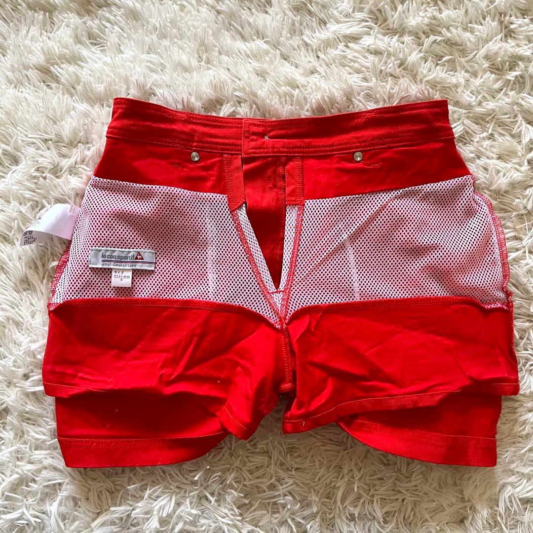 le coq sportif GOLF レディース ゴルフ スカート 赤 9