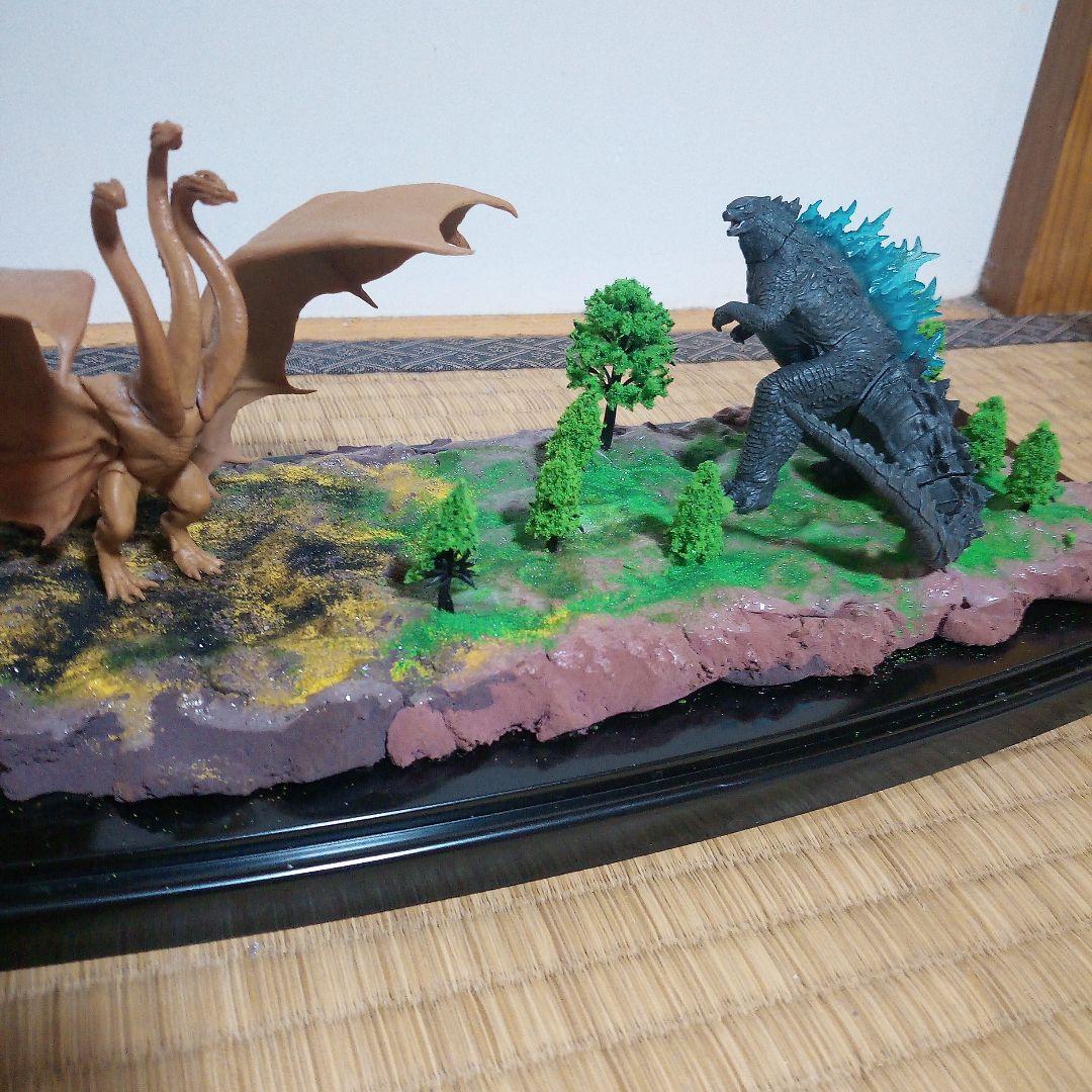 ゴジラvsキングギドラ ジオラマセット