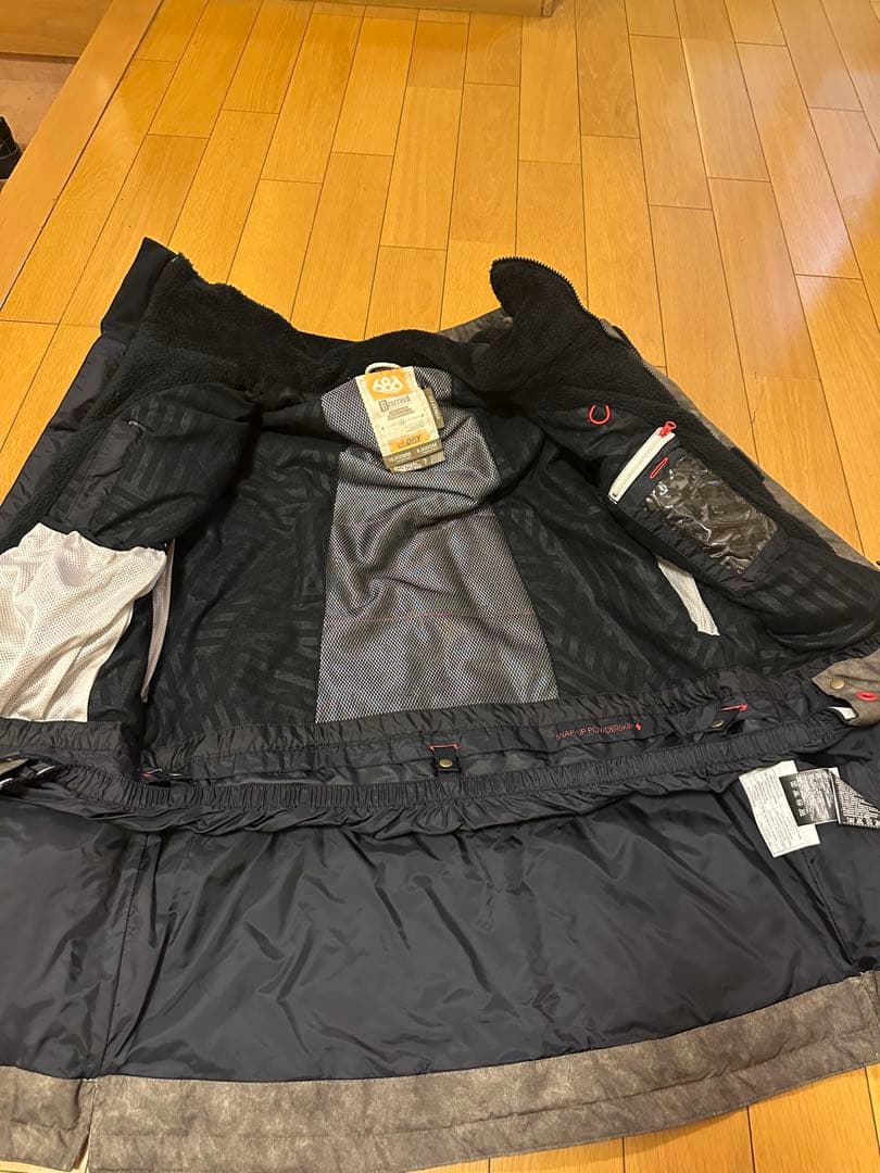 【美品】686 Three Weather スノーボードウェアセットXL
