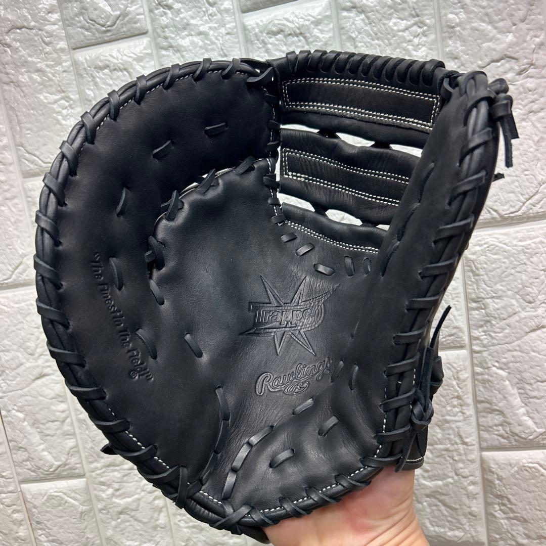 【美品】野球 一般 軟式 ファーストミット 左投げ Rawlings