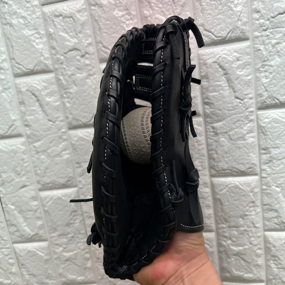 【美品】野球 一般 軟式 ファーストミット 左投げ Rawlings