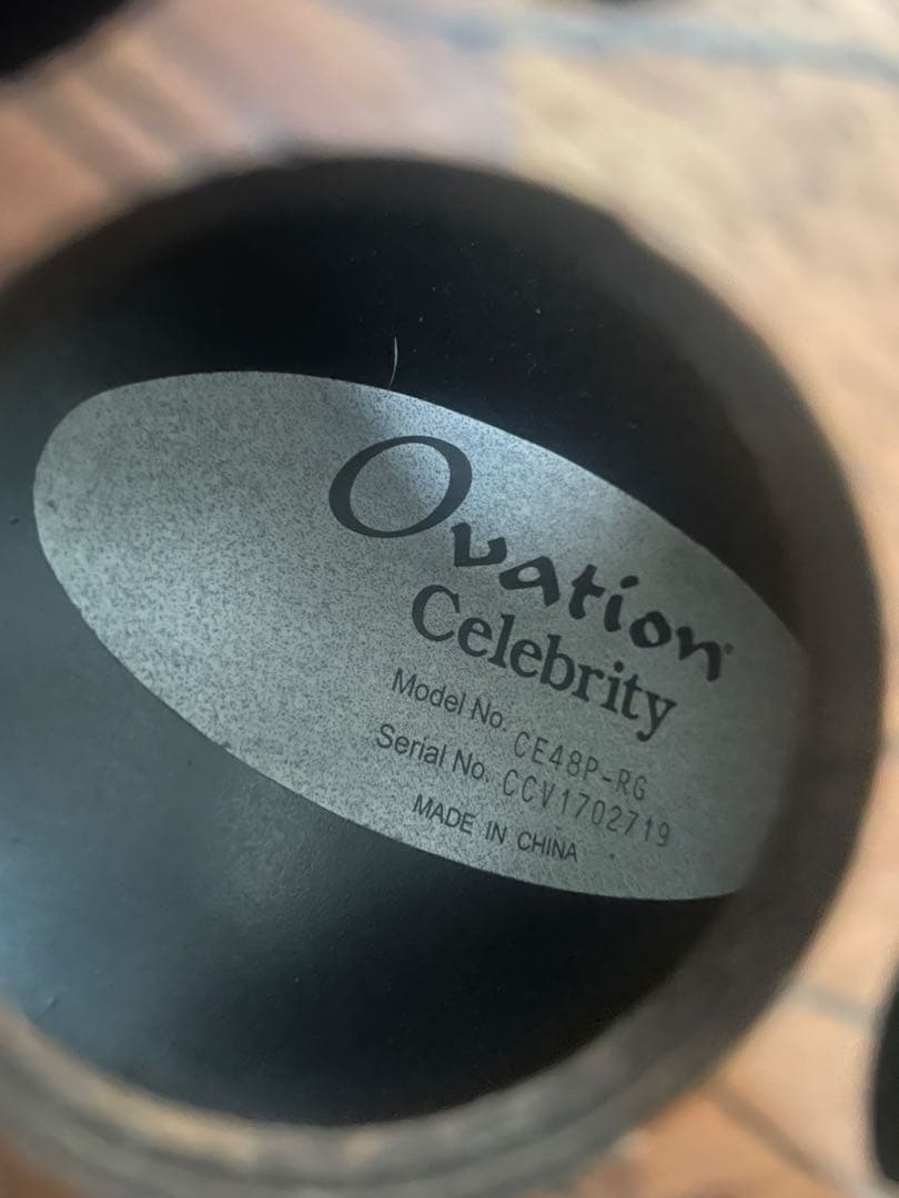 ギター Ovation CE48P RG
