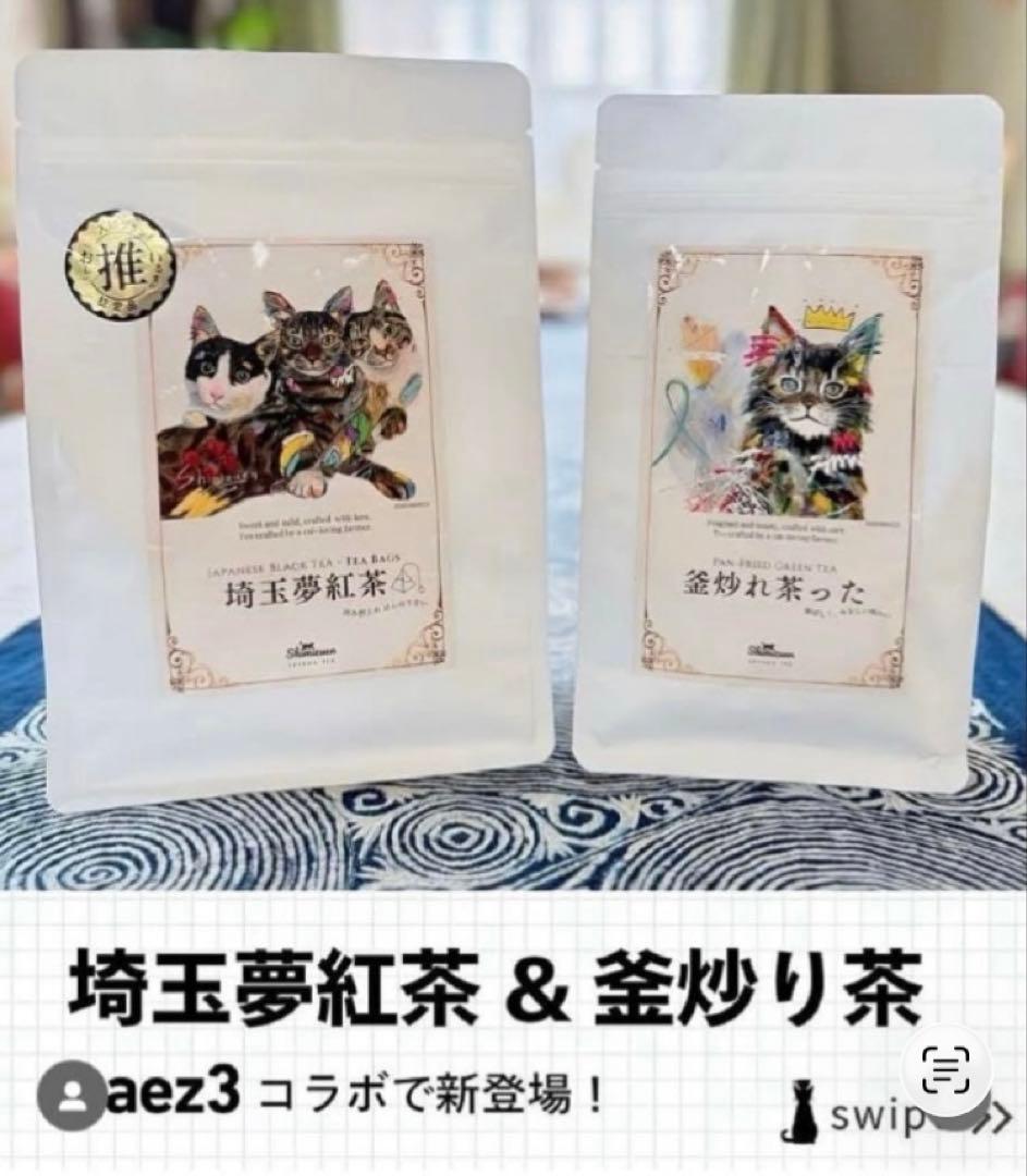 猫　アクリル画　ハンドメイド　 ドローイング　A4サイズ額装付き　BAEZ3