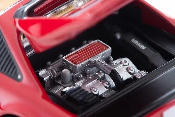 【未使用・TOMYTEC】フェラーリ 328 GTS（前期型）（赤）