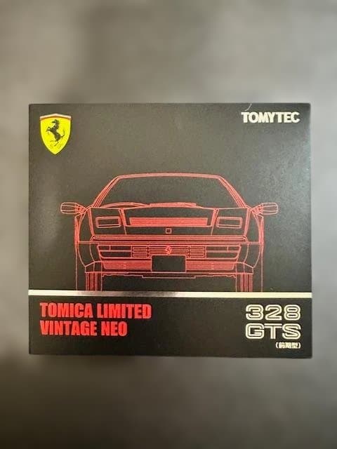 【未使用・TOMYTEC】フェラーリ 328 GTS（前期型）（赤）