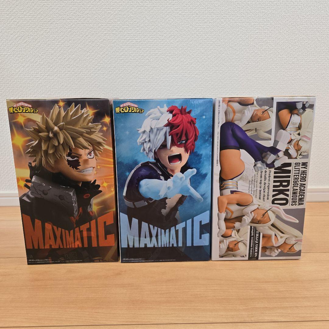 僕のヒーローアカデミア　フィギュア3体セット