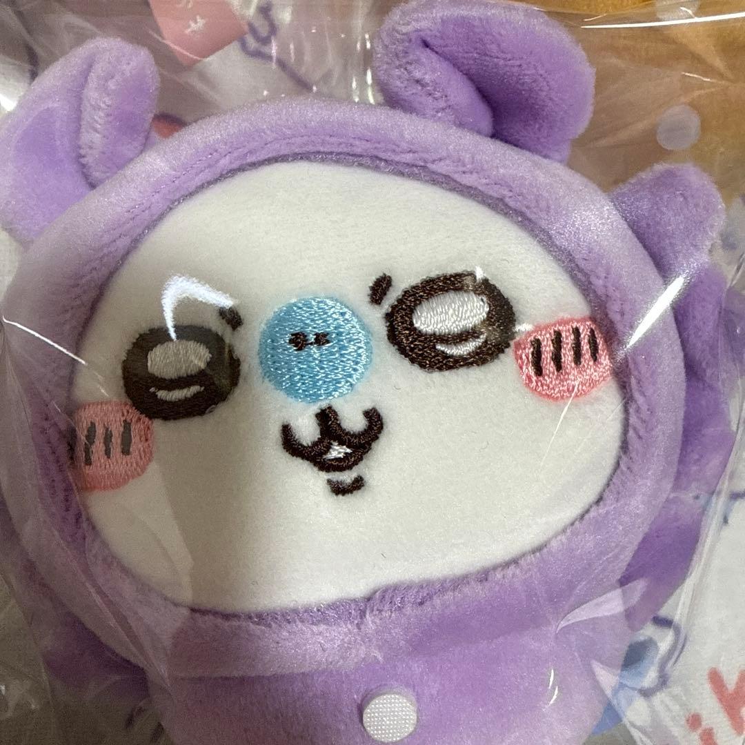 ちいかわ　パジャマパーティーズなぶちミニマスコット　ちいかわ　ハチワレ　うさぎ