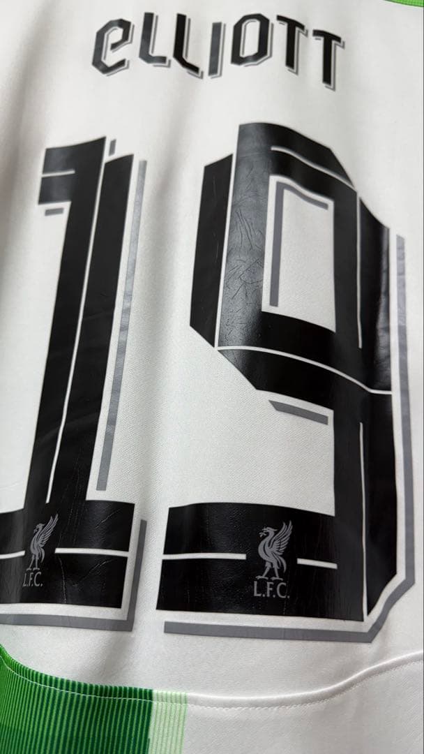 Liverpool 23/24 Away EL ハーヴィー・エリオット レプリカ