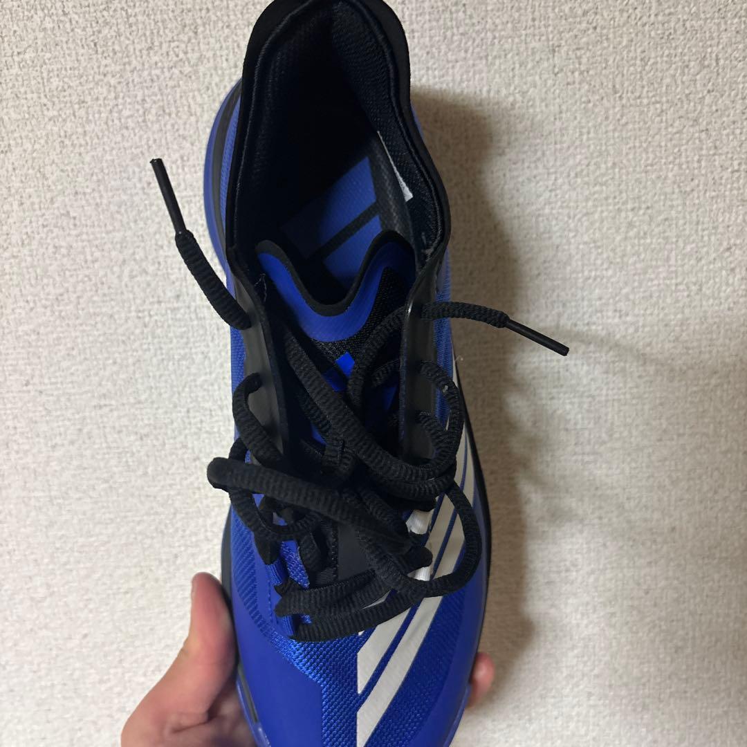 バスケットボールシューズ 青 メッシュ