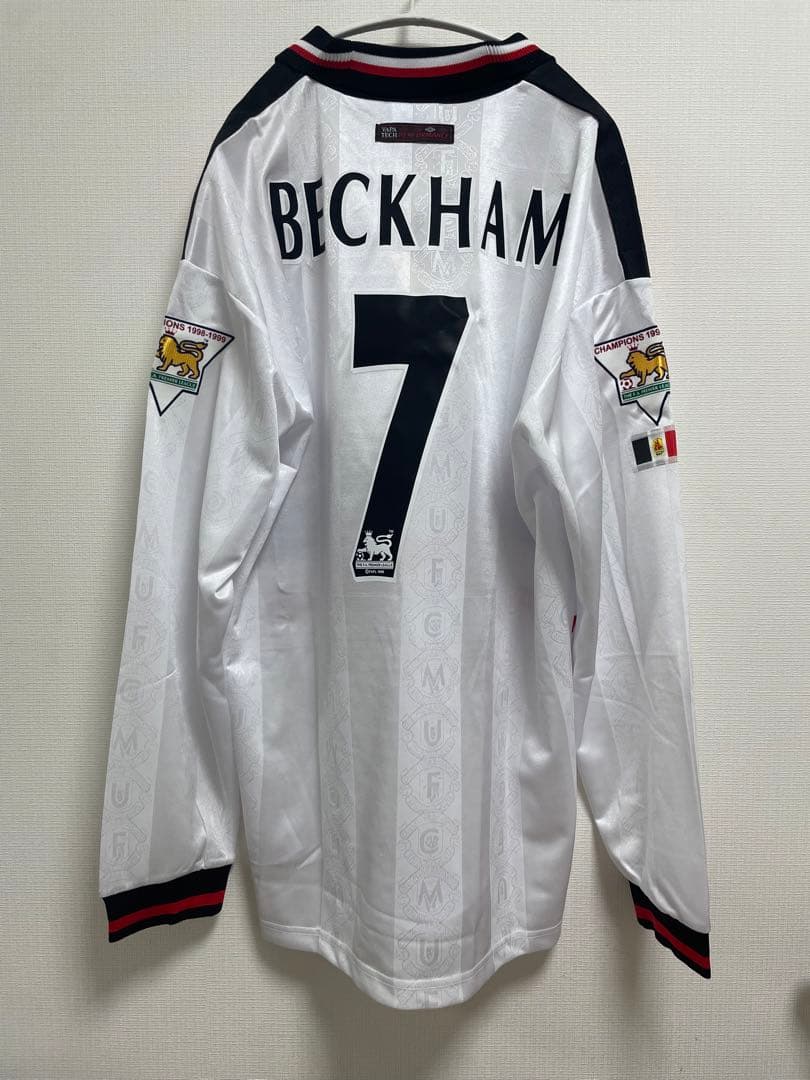 98-99 マンチェスターユナイテッド アウェイ サッカー 背番号7 ベッカム