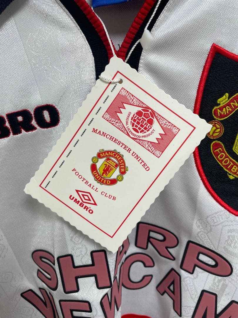 98-99 マンチェスターユナイテッド アウェイ サッカー 背番号7 ベッカム