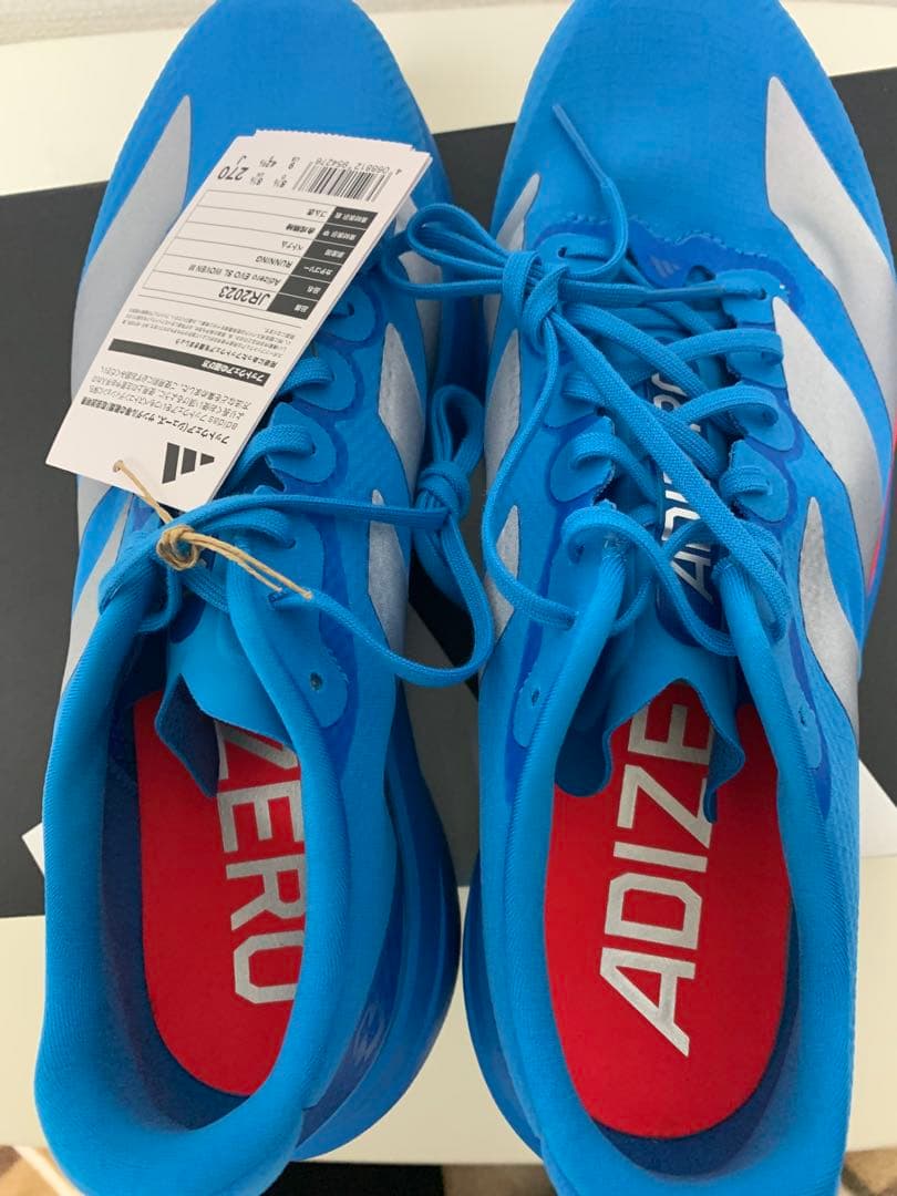 【未使用】ADIZERO EVO SL WOVEN 27.0cm