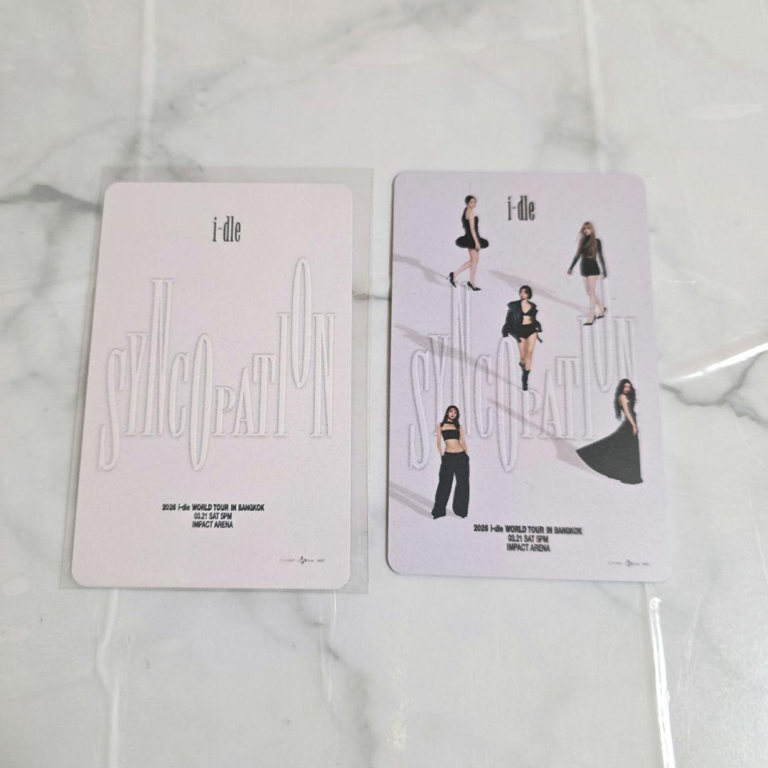 i-dle ウギ　トレカ　poca idle　タイ　バンコク　ワルツ