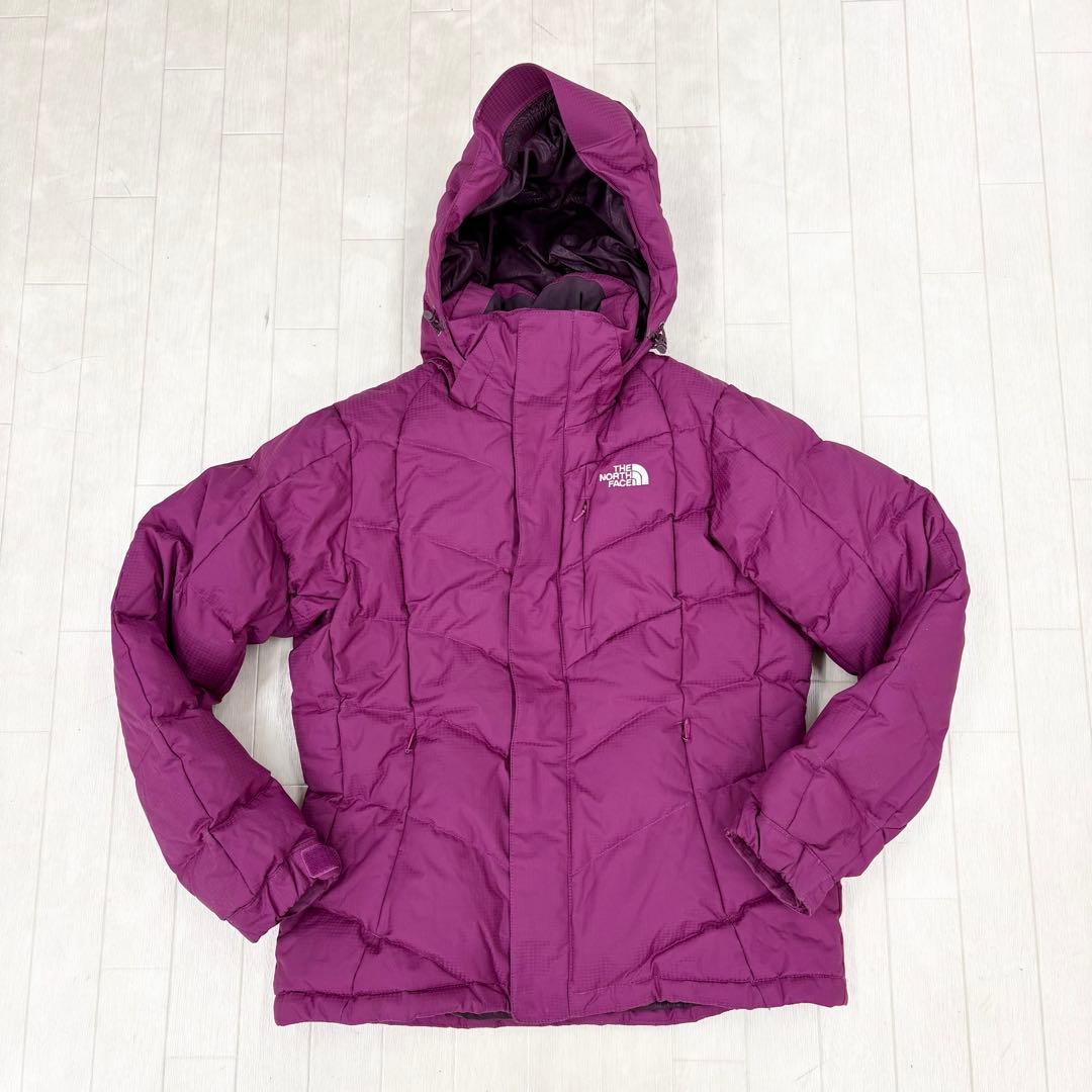 282〓 THE NORTH FACE スキーウェア ダウンジャケット パープル