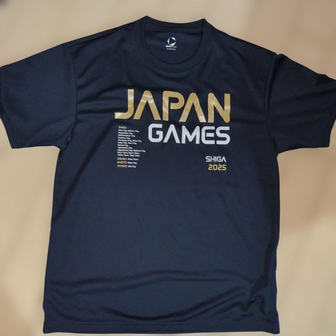 激レア 国スポ デサント バレーボール 国体 天皇杯 DESCENTEティシャツ
