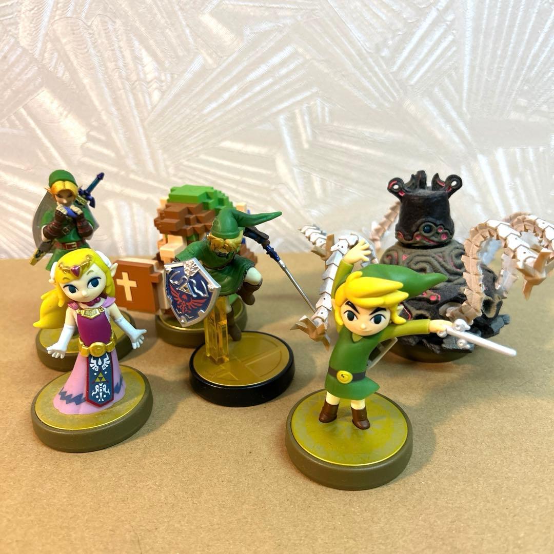 スタジオko 5体セット　//ゼルダの伝説 amiibo セット