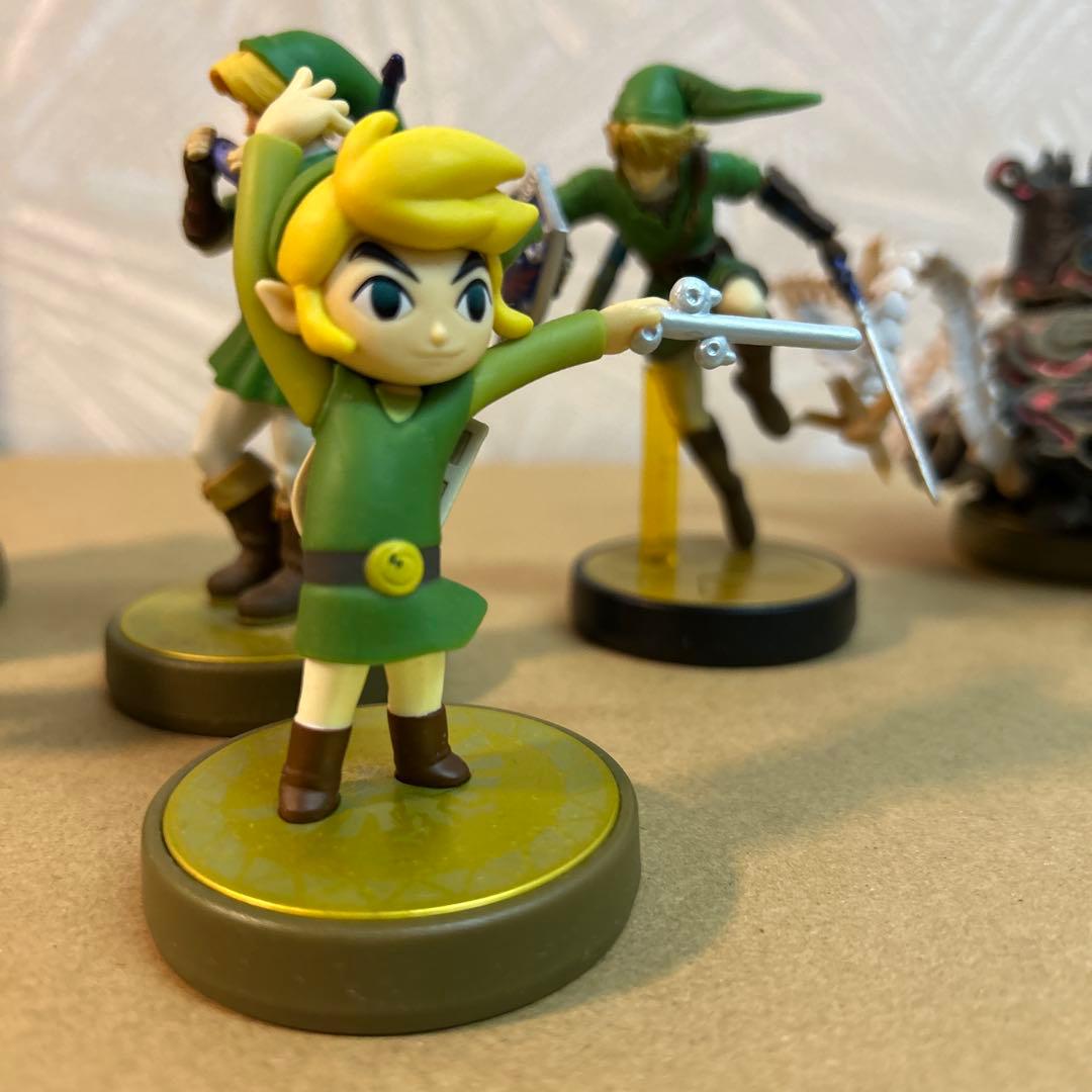 スタジオko 5体セット　//ゼルダの伝説 amiibo セット