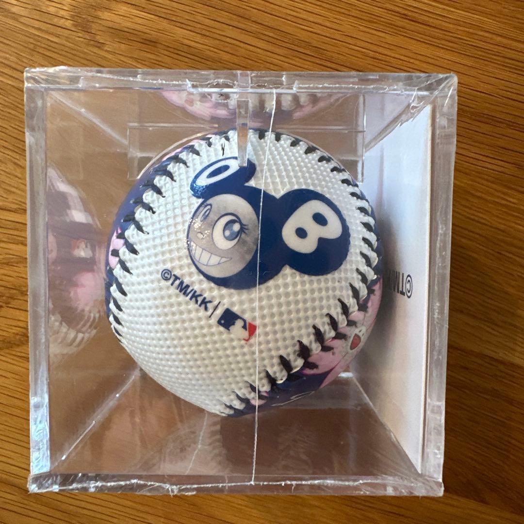 ドジャースMLB東京シリーズTM/KKコラボレプリカボール　村上隆コラボ