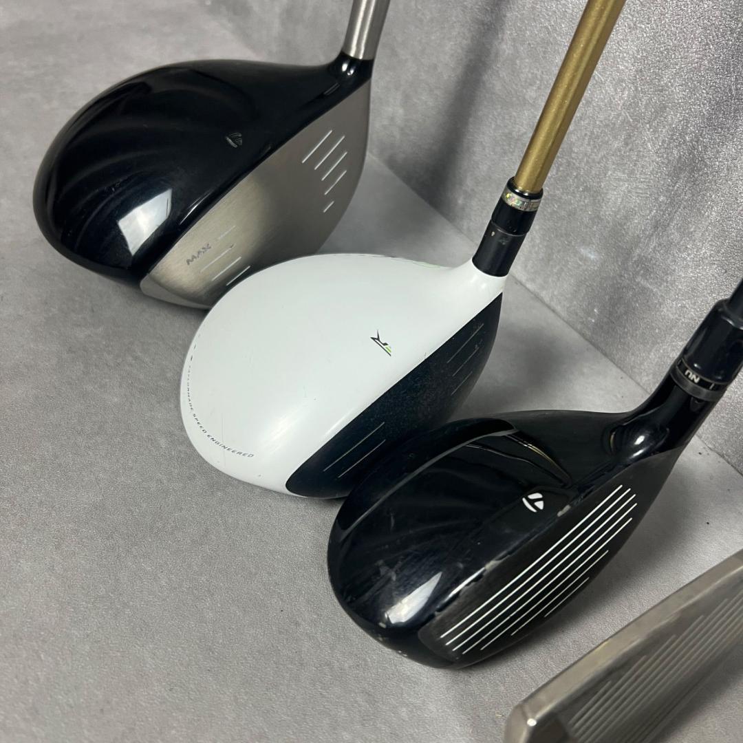 初心者おすすめ　テーラーメイド　ミズノ　メンズゴルフ13本セット　右利き
