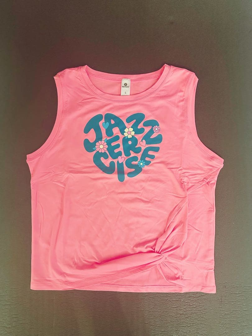 Jazzercise ジャザサイズ タンクトップ S 最新