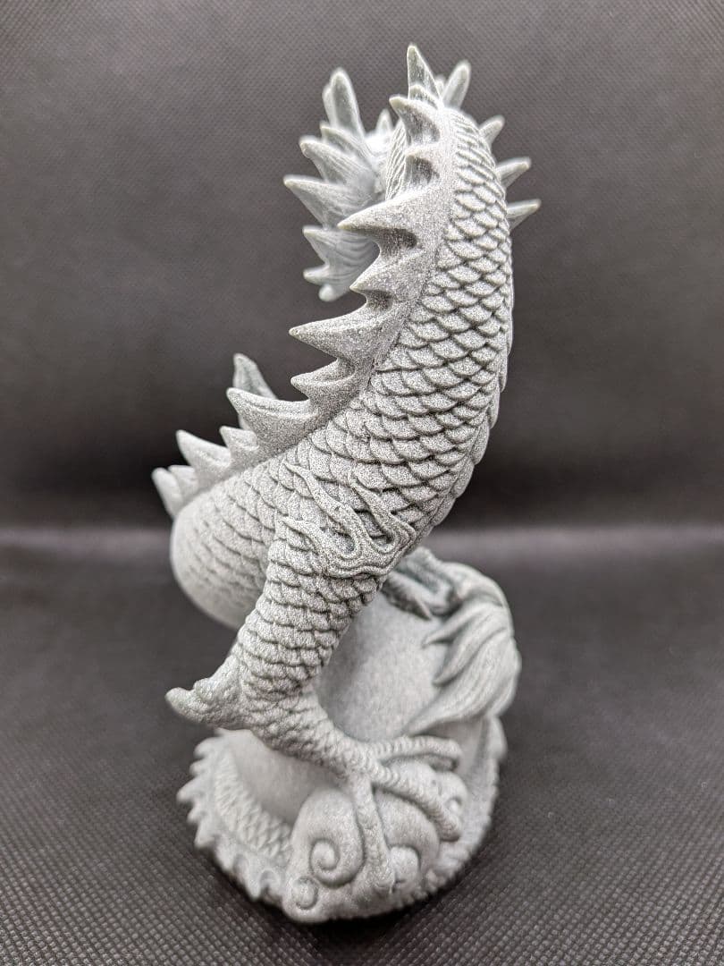 新入荷✨️ペア龍♡２体セット　龍の置物　青石彫刻　ドラゴン　縁起物　幸運　風水