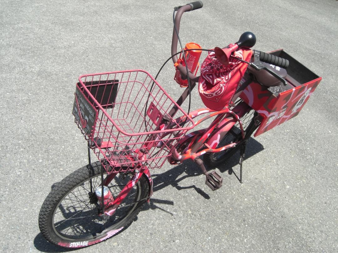 20インチ 2.125 自転車 カモフラ 迷彩 ストリートアート 木箱 ナイキ