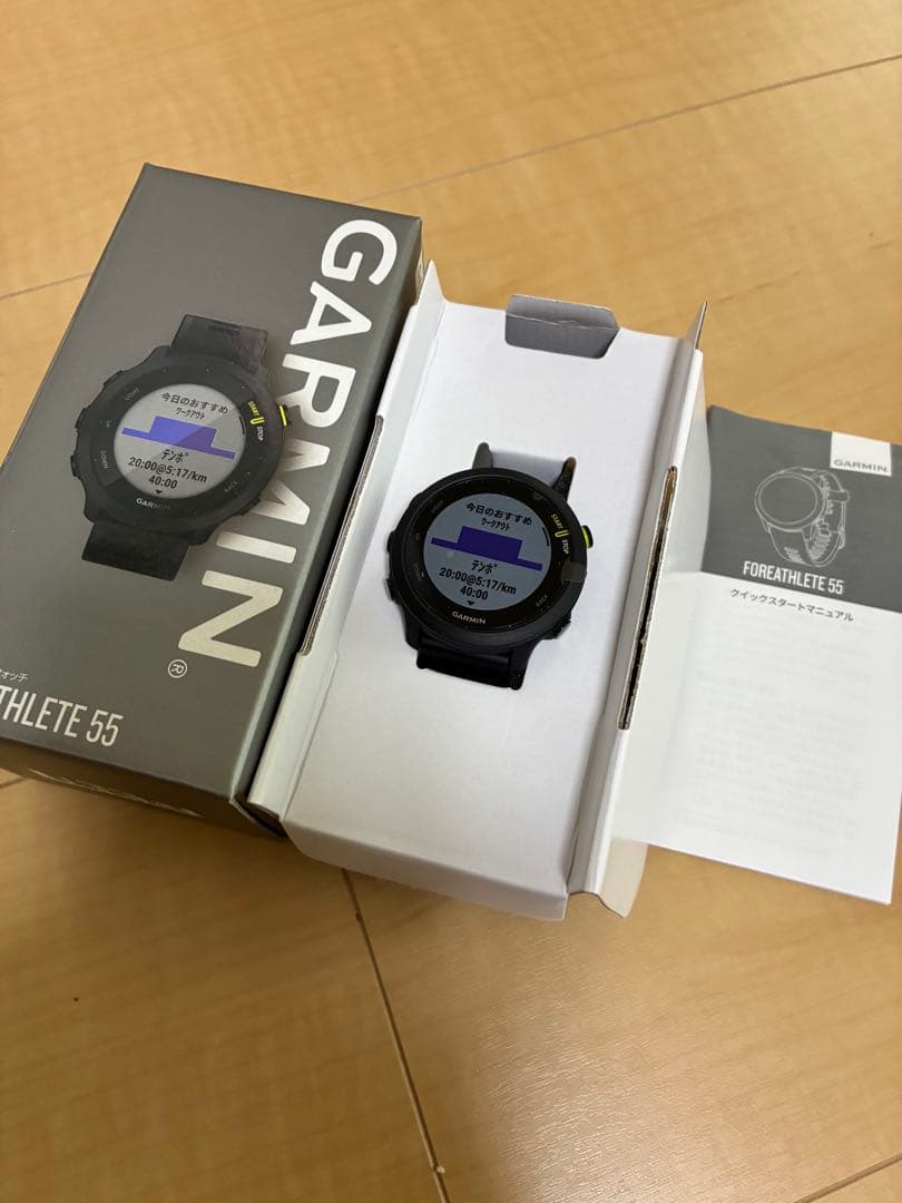 GARMIN FOREATHLETE 55 GPSランニングウォッチ