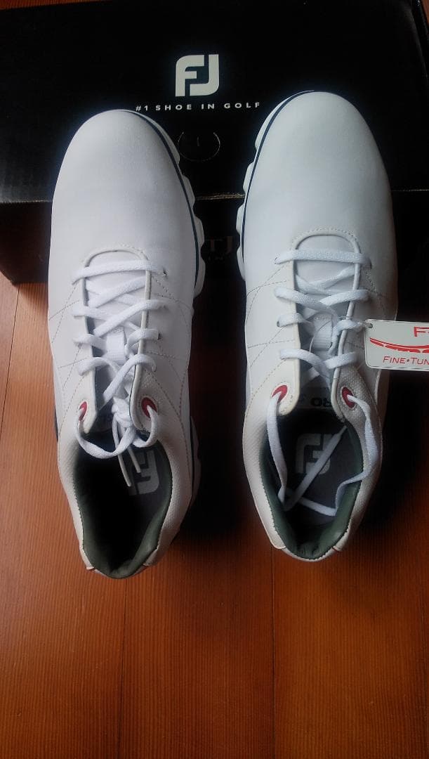 新品FOOTJOY FJ ゴルフシューズ ホワイト27㎝