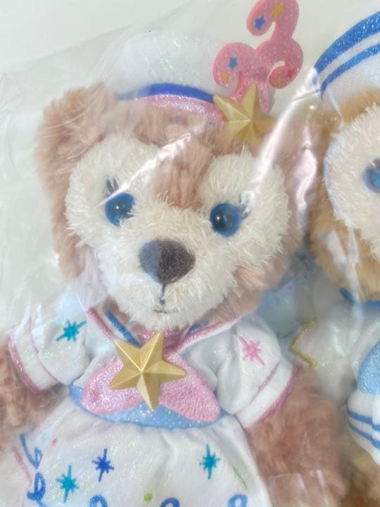 【完売品】Dダッフィー　シェリーメイ　ポージープラッシー　ぬいぐるみ　2体セット