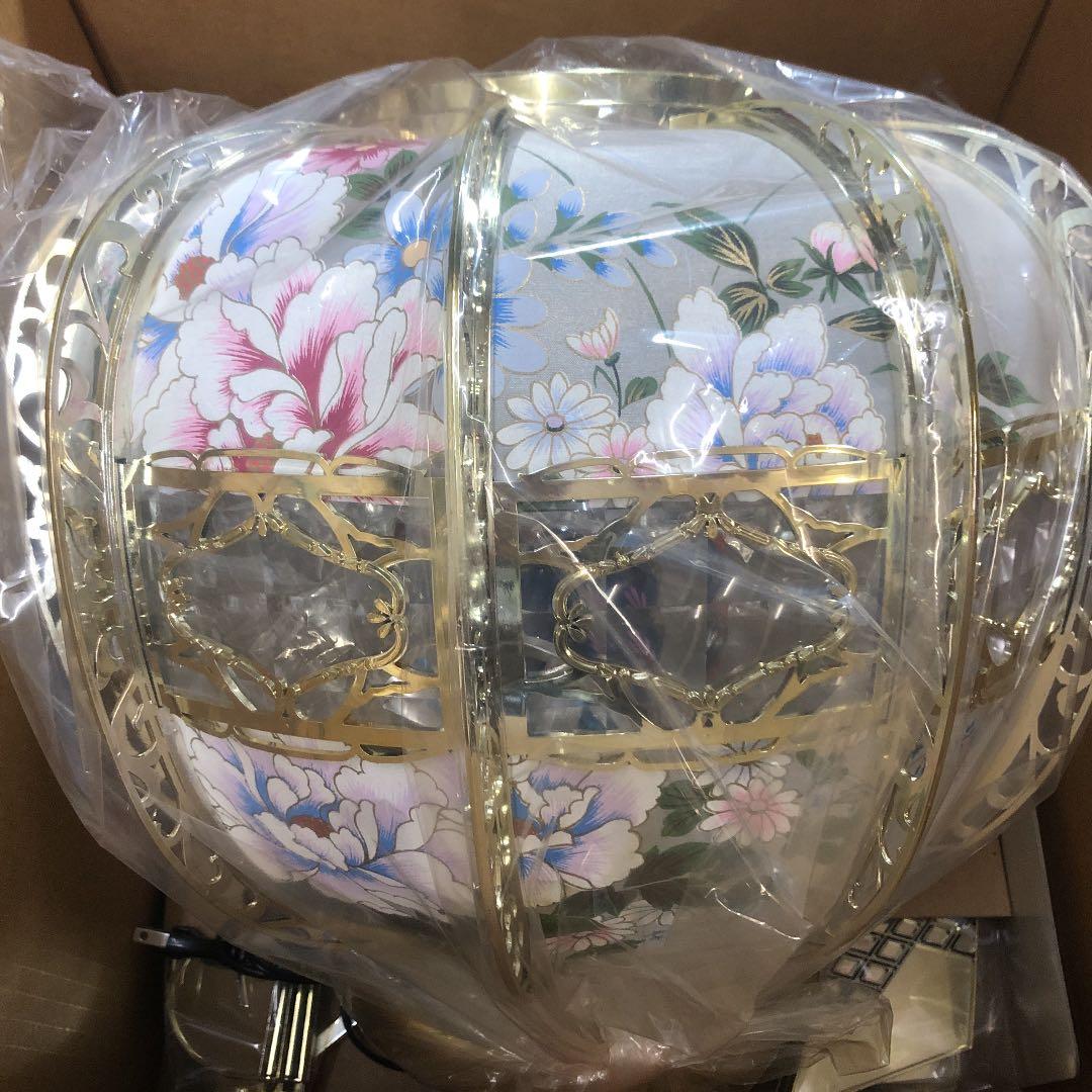 未使用　高級回転燈篭　日輪　金　ゴールド