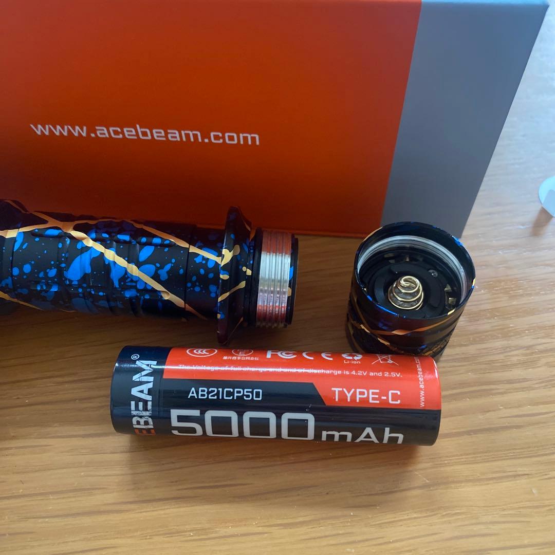 ACEBEAM L35 2.0 5000ルーメン 650m ライト