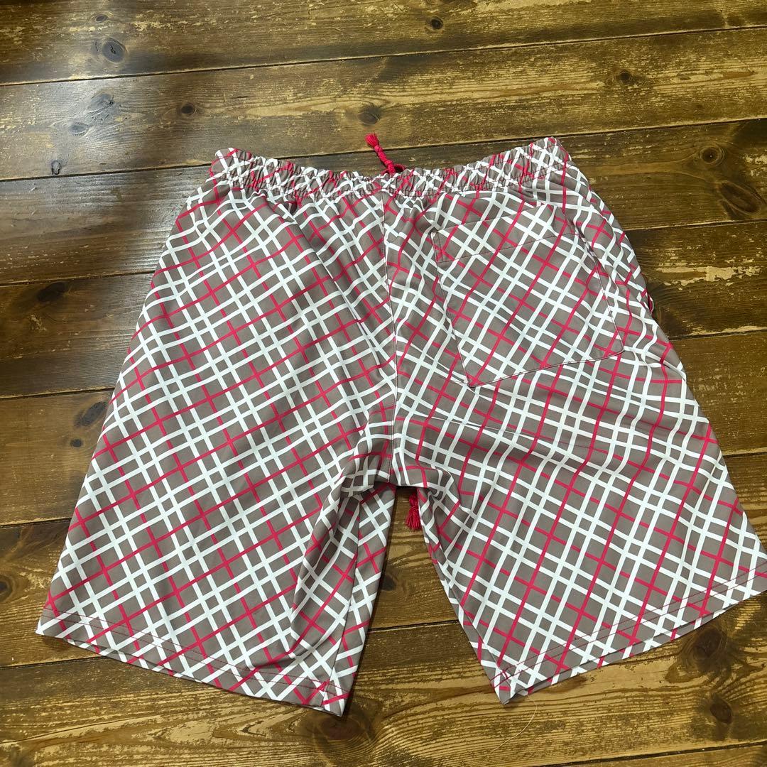 YONEX チェック柄 ハーフパンツ JP L