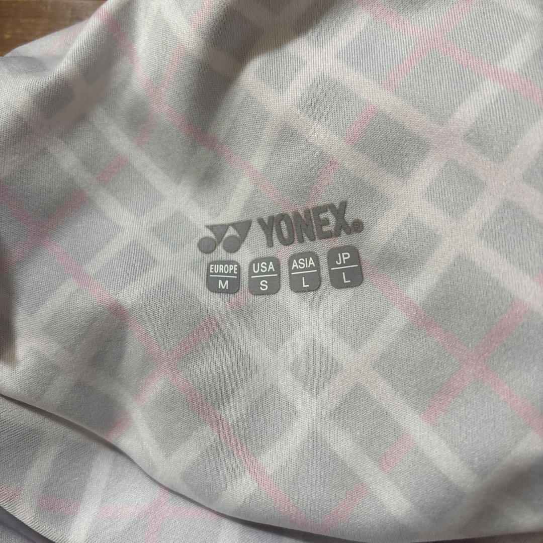YONEX チェック柄 ハーフパンツ JP L