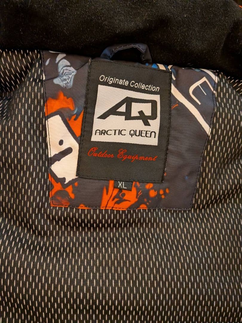 ARCTIC QUEEN スノーボード　スキーウェア 　XL メンズ　上下