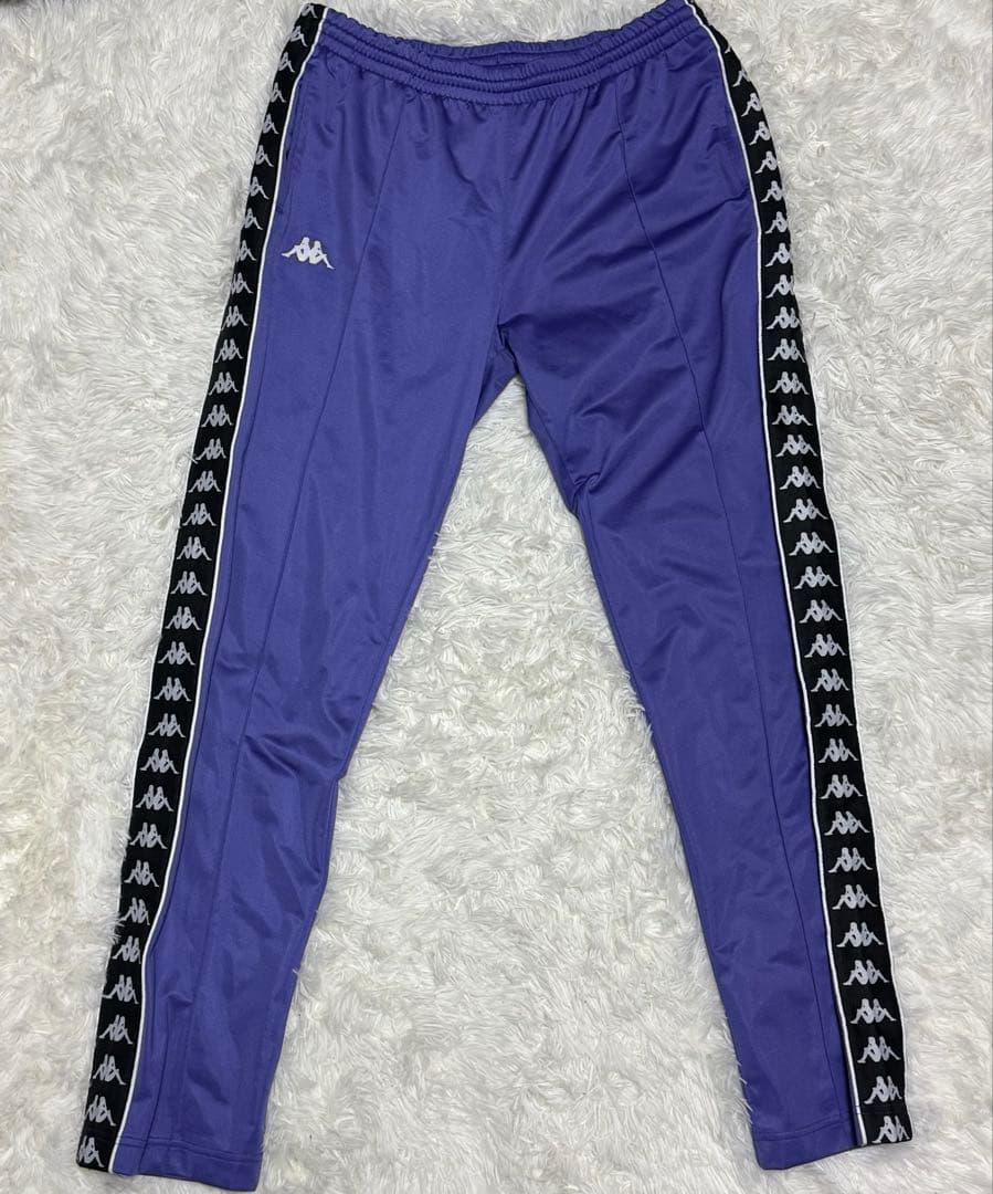 90s kappa カッパ トラックパンツ サイドライン XL