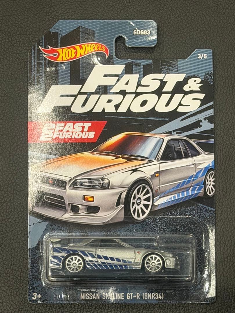 外*人様 Hotwheels FAST&FURIOUS スカイラインGT-R R