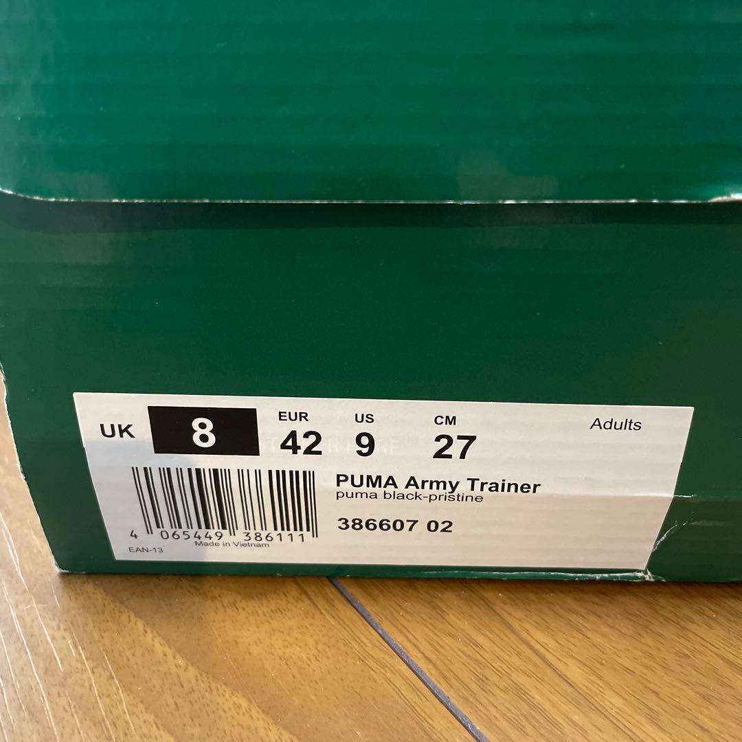 PUMA アーミートレーナー　試着程度　27センチ